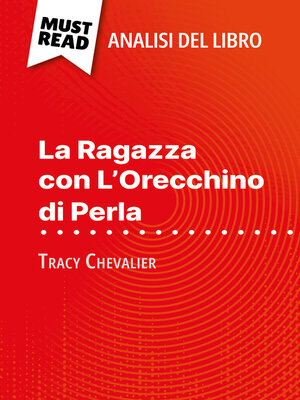 cover image of La Ragazza con L'Orecchino di Perla di Tracy Chevalier (Analisi del libro)